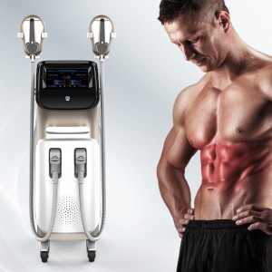 ems muscle building body shaping machine with body arms pelvic handpieces