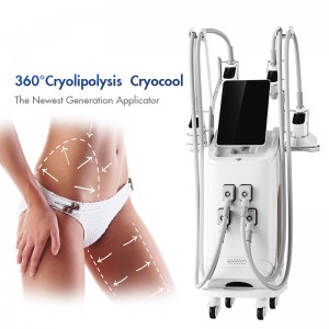 4 cryo handles Cryolipolysis slimming machine fat reduction body shaping