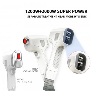 200W+2000W Dide Laser Hair Removal Machine