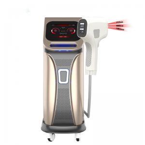 Sano medical use triple wave high power 1200W 2000w diode laser hair removal machine