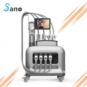 Factory wholesale Cavitation Slimming Machine -
 4 headpieces muscle building and body shaping device – Sano