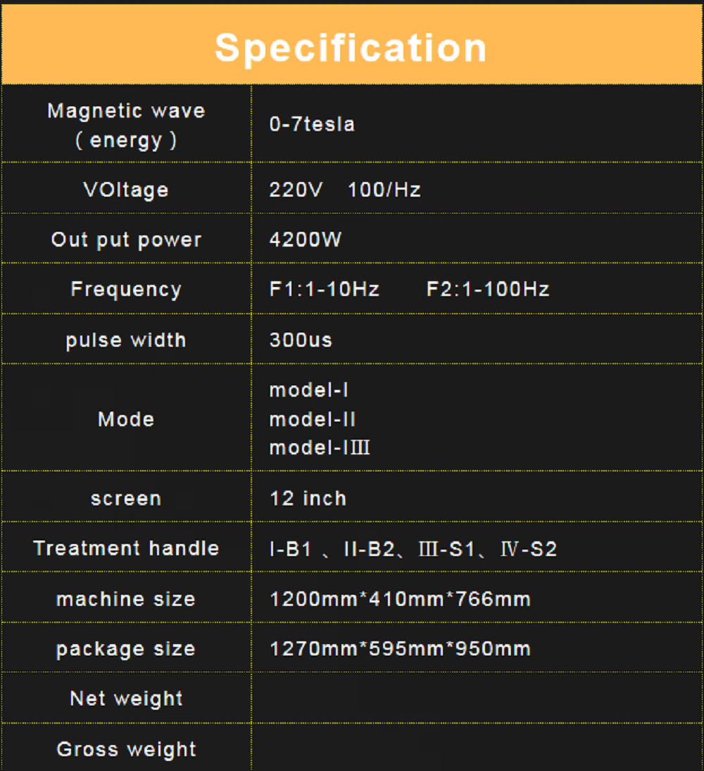 Hi-Emt 4 heads EMS body sculpt muscle beauty machine (4)